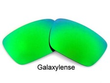 Galaxy Replacement Lens For-Oakley Fuel Cell Sunglasses Emerald Green Polarized