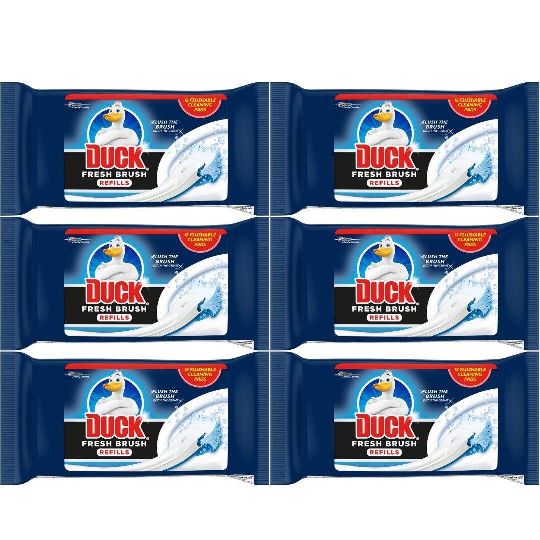 Toilet Duck Refills x3 Cleaning Brush Fresh Pads 12 Per Pack Toilet Cleaner =36 - Image 12