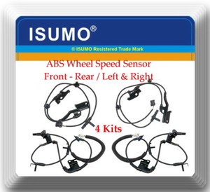 Set-4-ABS-Wheel-Speed-Sensor-Front-Rear-Left-amp-Right-FIts-RAV4-2006-2013-4WD