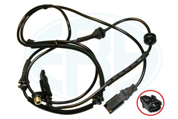 ERA Sensor DrehzahlfüHler Hinten Rechts Links FüR Peugeot 407 SW 6E_ Brandneu-image