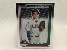 2022 Panini USA Stars & Stripes Longevity Zach Strickland #91