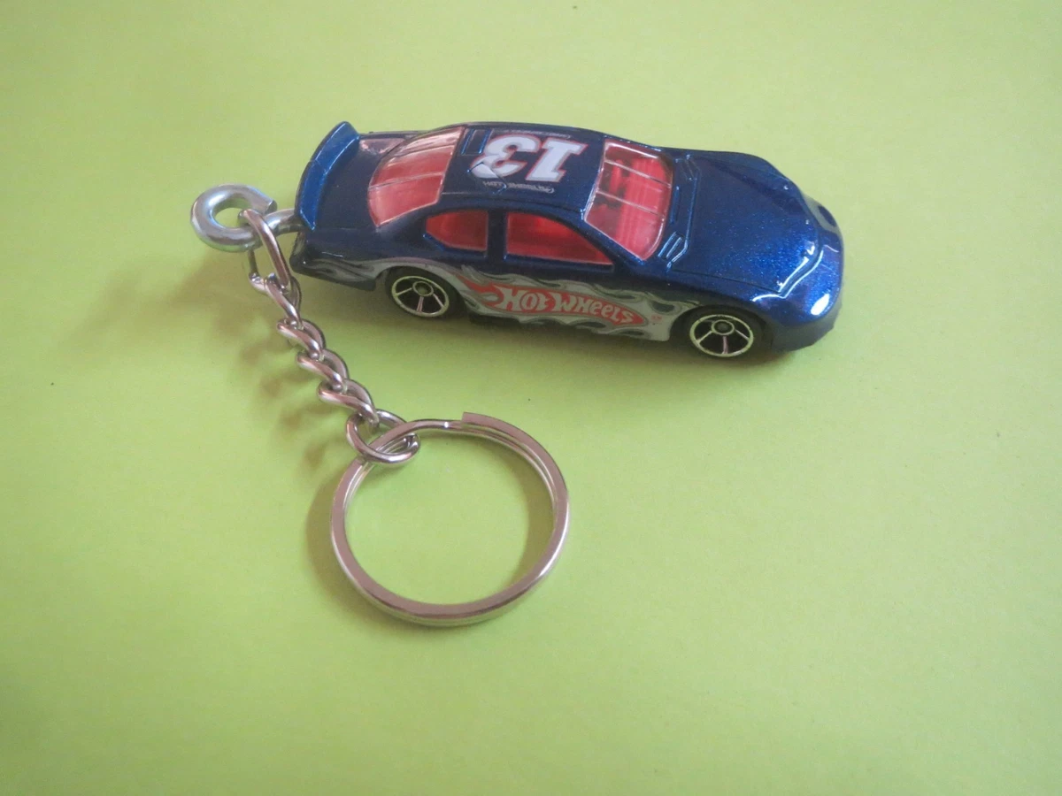 Race car shop keychain