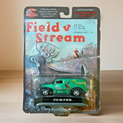 Racing Champions ~ Field & Stream ~ Green Panel Truck ~ Ol' Timer ~ Jumper