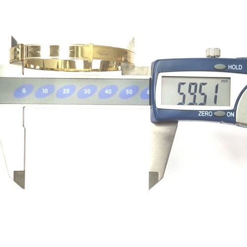 9ct Gold Expandable Bangle Ladies UK Hallmarked 59.9-74.7mm Diameter 6.7g - Picture 3 of 17