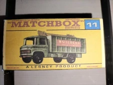 Matchbox Lesney - No11 Mecedes Scaffold Truck - Replica / Copy Box only