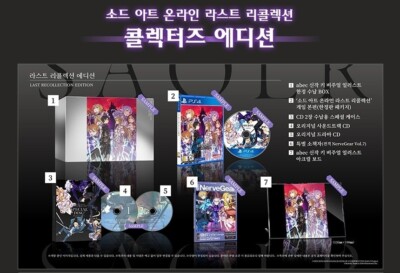 PS5 SWORD ART ONLINE Last Recollection Collector's Edition Korean