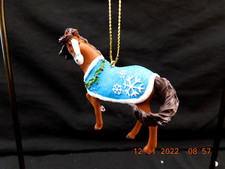 New In Box Enesco Trail of Painted Ponies "Snow Ready" Ornament 2 1/2" x 3" w1s1