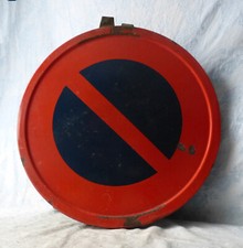 #Panneau Émaillé - signalisation# Girod - 45cm / interdiction de stationner