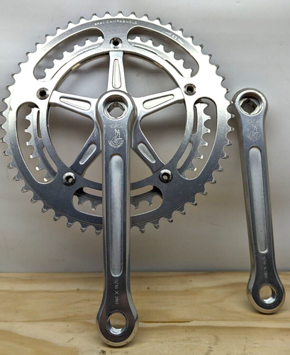Campagnolo Super Record Strada Kurbel Set Crankset mit 53/42 Zähne 144