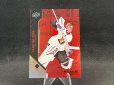 2011-12 UD BLACK DIAMOND HOCKEY CRAIG ANDERSON #8 RUBY RED PARALLEL 16/100