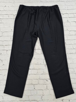 Marina Rinaldi WOMENS US PLUS SIZE 18 Black Dress Pants Trousers  display picture 1
