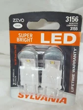 Sylvania New LED Super Bright Lamp Bulb 3156 Compatible 3155