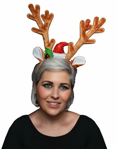 DAMEN HERREN WEIHNACHTSMÜTZEN ELFENMÜTZE KAPPE SCHUHE COVER TUTU LUREX ROT GRÜN ACCESSOIRE - Bild 6 von 7