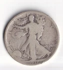 1917-D obv Walking Liberty Half Dollar  NO COMBINED SHIPPING