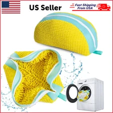 Shoe Washing Bag for Washing Machine Reusable Zipper Laundry Bag for Sneakers
