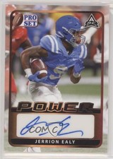 2021 Leaf Pro Set Power Base Auto Jerrion Ealy #BA-JE1 Auto 0s1o