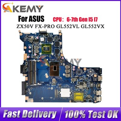 GL552VL Motherboard For ASUS GL552V ZX50V GL552VXK FX-PRO Mainboard