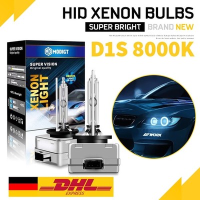 2x SuperVision D1S 8000K Xenon Brenner Lampe Licht Scheinwerfer für BMW X1 X3 X6