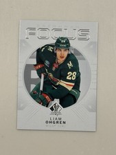 2024-25 SP Authentic Freshman Focus Liam Ohgren