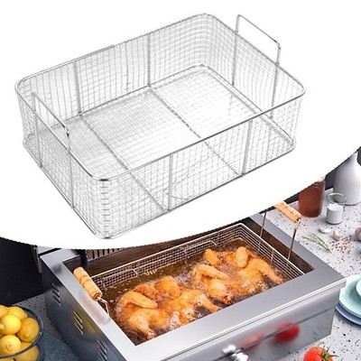 Fry Bakest Sieb Edelstahl-Filtergewebe für heißes Öl und Wasser (Tischgerät)