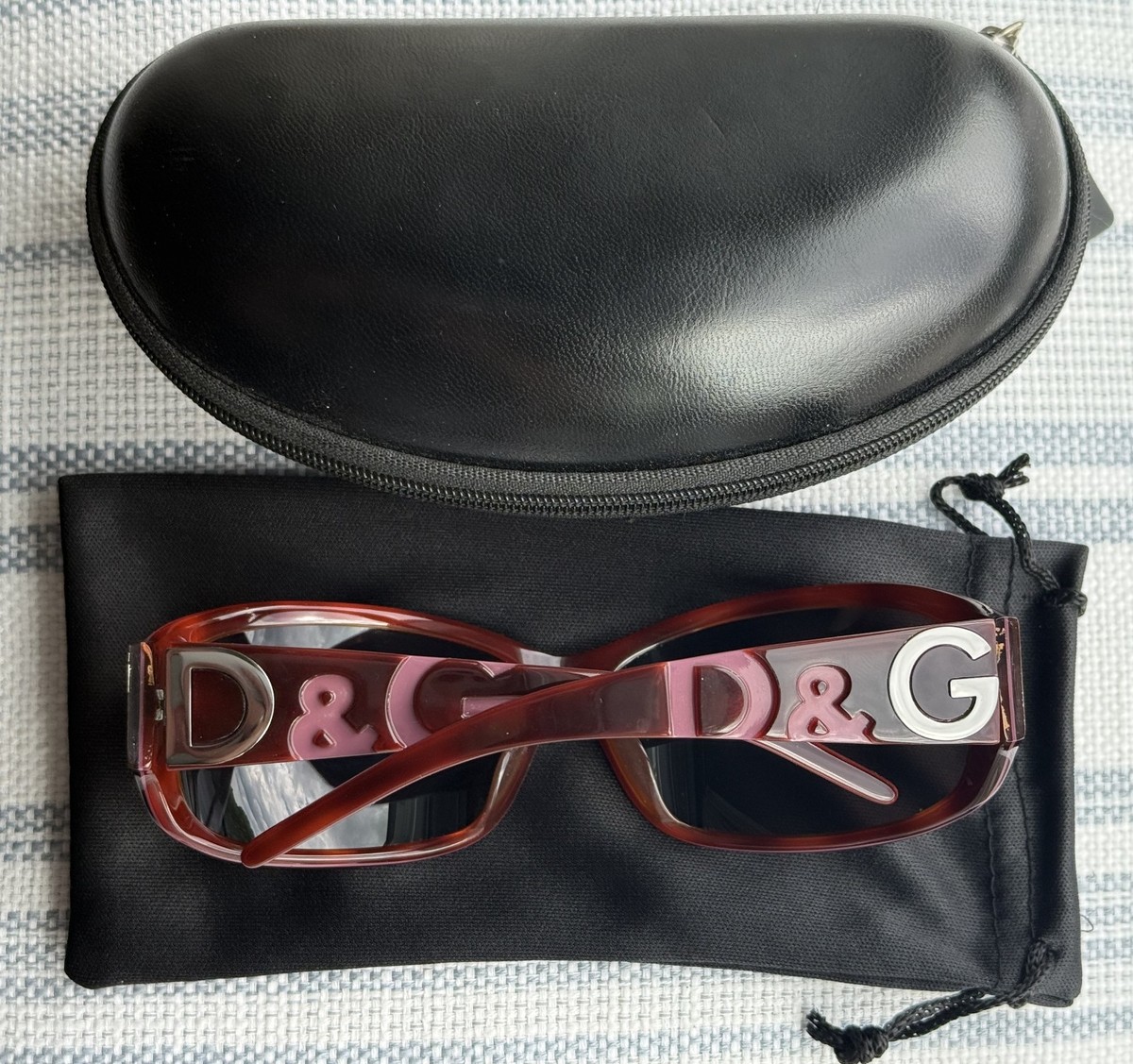 Dolce & Gabbana D&G 3009A 622/73 Burgundy Red Frame + Bronze Lens