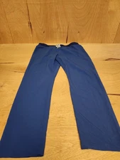 Figs Scrub Pants Mens XL Tall Livingston Blue Medical 31" Nurse Pockets Comfort