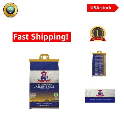 Versatile 15 lb Bag of Thai Hom Mali Jasmine Rice - Perfect for All Dishes