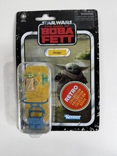 Star Wars Retro Collection Grogu The Book of Boba Fett Kenner 1 18th Scale  B2