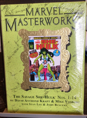 MARVEL MASTERWORKS SAVAGE SHE-HULK VOL 246 HARDCOVER SEALED