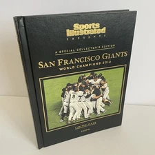 San Francisco Giants 2010 World Series Champions Sports Illustrated Hardcover