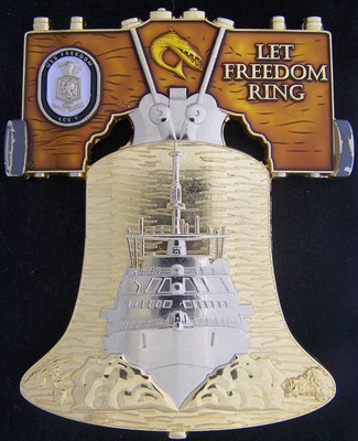 USS Freedom Chiefs CPO Mess Challenge Coin