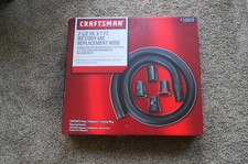 CRAFTSMAN 2-1/2 In.X 7 Ft.Fit Most Wet/Dry Vacs That Use A 2-1/2 In Diamete Hose