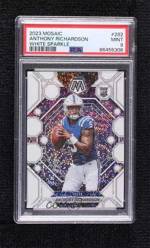 Anthony Richardson [White Sparkle] #282 2023 Panini Mosaic card