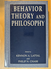 Behavior Theory and Philosophy Hardcover 2003...