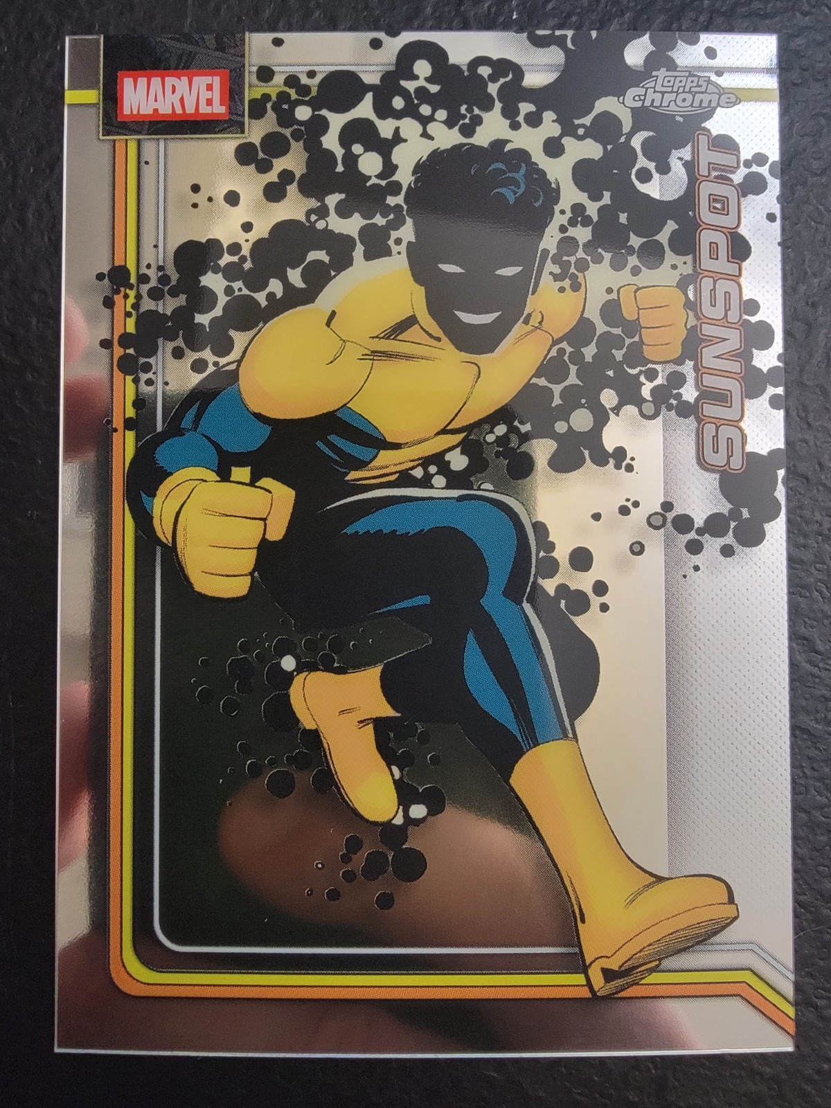 2026 Topps Chrome Marvel Sunspot #172 Base Card