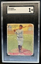 1933 Goudey R319 George Herman 