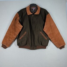 Roundtree & Yorke Jacket Mens XL Green Wool L...