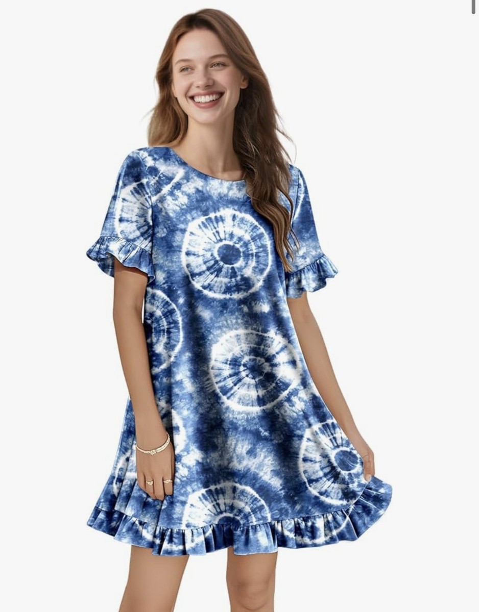 sachin and babi light blue dress Black Smocked Dress