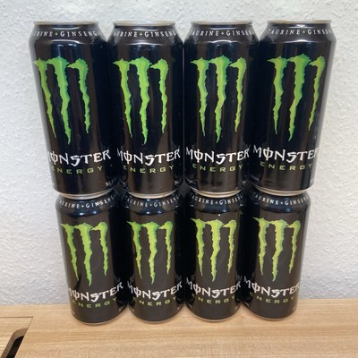 8x Monster Energy Set EMPTY Old Cans USA Original Collection Rare Green Dosen