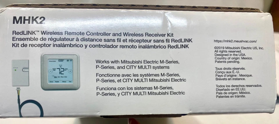 Mitsubishi RedLINK MHK2 Wireless Remote Controller Kit - Image 4 of 4