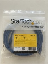 NEW! StarTech.com C6PATCH7BL 7 ft. Cat 6 Blue...