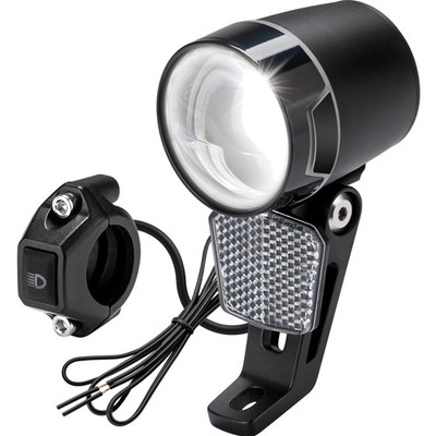 LED Fahrradlicht, E-Bike Licht, StVZO, Frontlicht, Reflektor, Automatik
