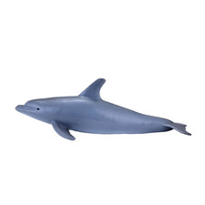 BOTTLENOSE DOLPHIN plastic animal sea toy figure model fish bath marine