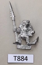 GW 1987 Skaven Ratmen with Halberd - (T884)  Metal