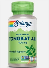 SolarayTongkat Ali 400 mg 60 VegCaps 8/2028