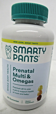 Smarty Pants Prenatal Multi & Omegas 80 Gummy Vitamins