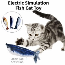 Electric Cat Toy Fish Pet Cat Toys Catnip Simulation Fish Kitten Dance Fish Toy