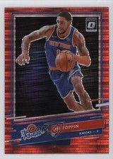 2020-21 Panini Donruss Optic The Rookies Red Pulsar Prizm Obi Toppin #4 5y7
