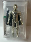 NEW C3PO Removable Limbs AFA 80 Near Mint Vintage Kenner Star Wars Action Figure