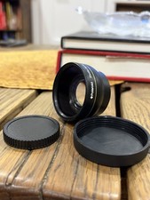 Polaroid Studio Series .43x High-Definition Wide-Angle Lens 52mm with Caps